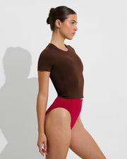 Sunseeker SS Top - Cold Brew + Hi Hi Bottom - Pepper (Size S)