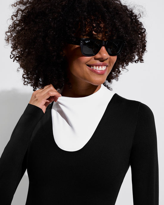 Sunseeker Suit - Jet + Rays Sleeveless Top - Coconut (Size S)