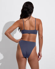 Pool Days Top + Super Hi Hi Bottom - Varsity (Size S)