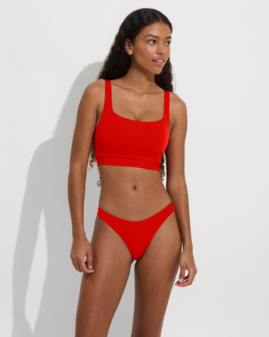 Top Shelf (32DDD, Size S) + Streamline Bottom - Sweet Chili Heat (Size S)