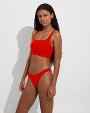 Top Shelf (32DDD, Size S) + Streamline Bottom - Sweet Chili Heat (Size S)