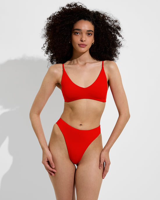 Sunday Top + Throwback Bottom - Sweet Chili Heat (Size S)