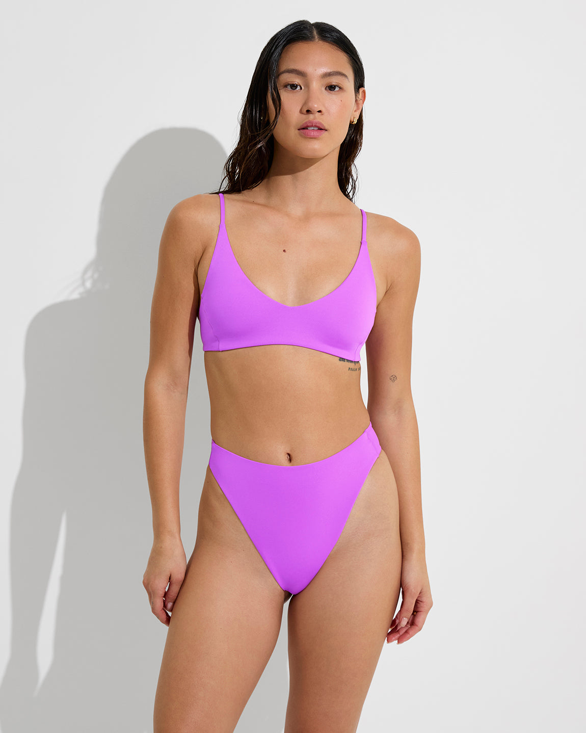 TODAYFUL＿Back Open swimwear Swim_ThrowbackThong_Punch_SM_M