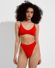 Sunday Top + Throwback Thong - Sweet Chili Heat (Size S)