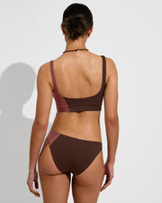 Top Shelf (32D, Size S) + Wear To Bottom - Cold Brew / Sandal / Storm (Size S)