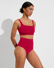 Top Shelf (32D, Size S) + Hi Tide Bottom - Pepper (Size S)