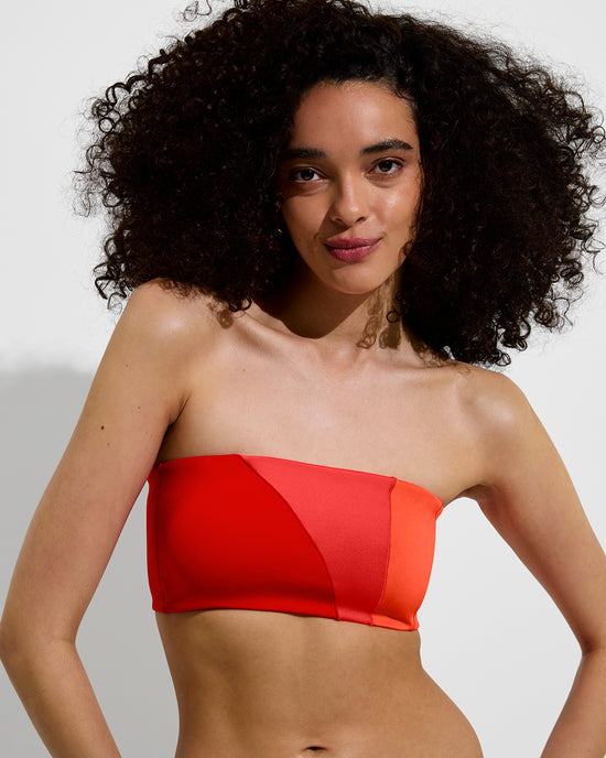 Tubular Top - Sweet Chili Heat / Flare / Aperol (Size S)