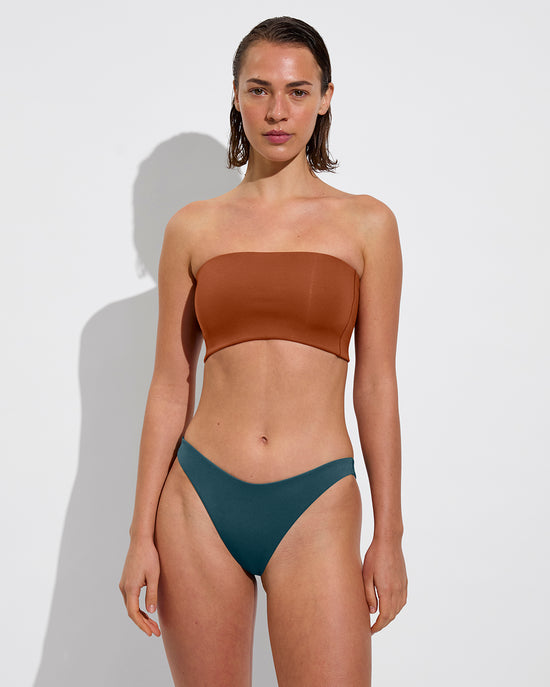 Tubular Top - Bronze + Dip Bottom - Deep End (Size S)