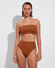 Tubular Top + Hi Hi Bottom - Bronze (Size S)