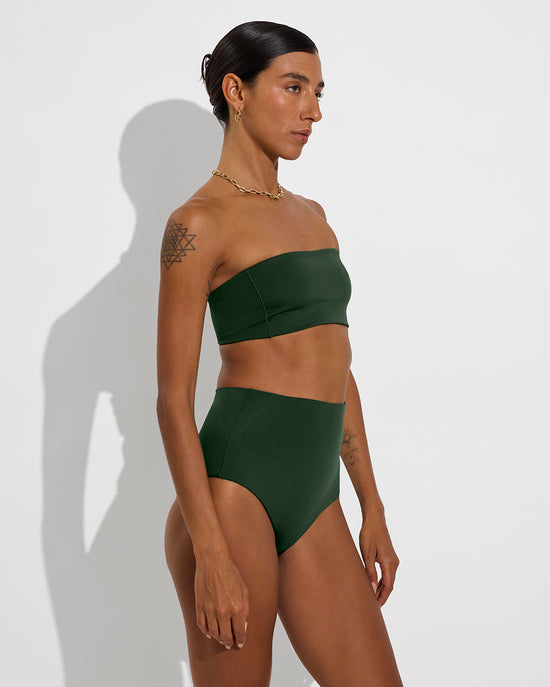 Tubular Top + Hi Tide Bottom - Palm (Size S)