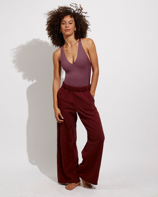 Weekender Suit - Desert Plum + Homerun Pant - Jam (Size S)