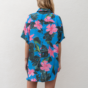 Day Trip Button Down - Aloha Point Break (Size S/M)