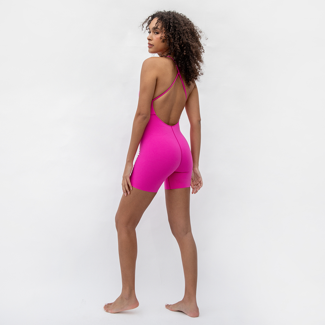 Weekender Playsuit - Hot (Size S)