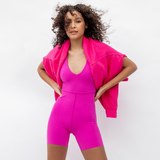 Weekender Playsuit 5” - Hot