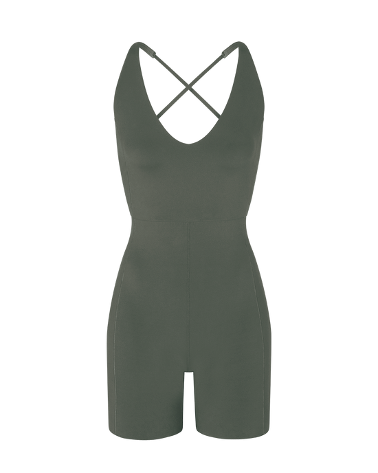 Weekender Playsuit 5" - Agave