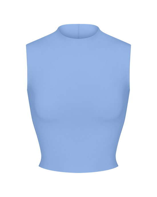 Rays Sleeveless Top - Blue Skies