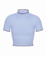 Rays SS Top *Wavy - Blue Skies / Jam