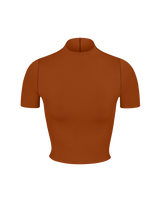 Rays Short Sleeve Top - Bronze