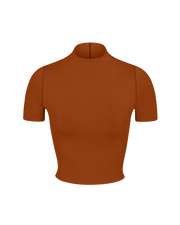 Rays Short Sleeve Top - Bronze