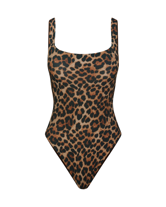 Streamline Suit *Left On Friday X Loeffler Randall - Brushed Leopard