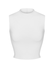 Rays Sleeveless Top - Coconut