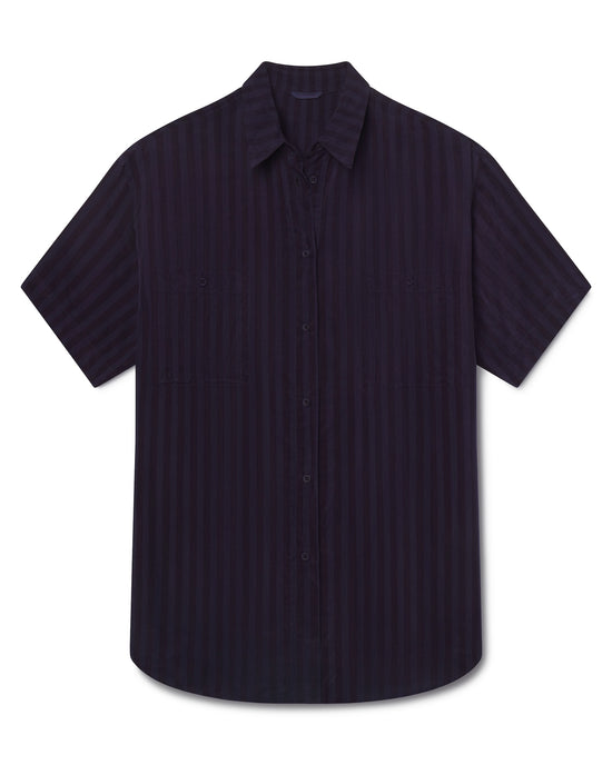 Day Trip Button Down - Dark Sprint Stripe