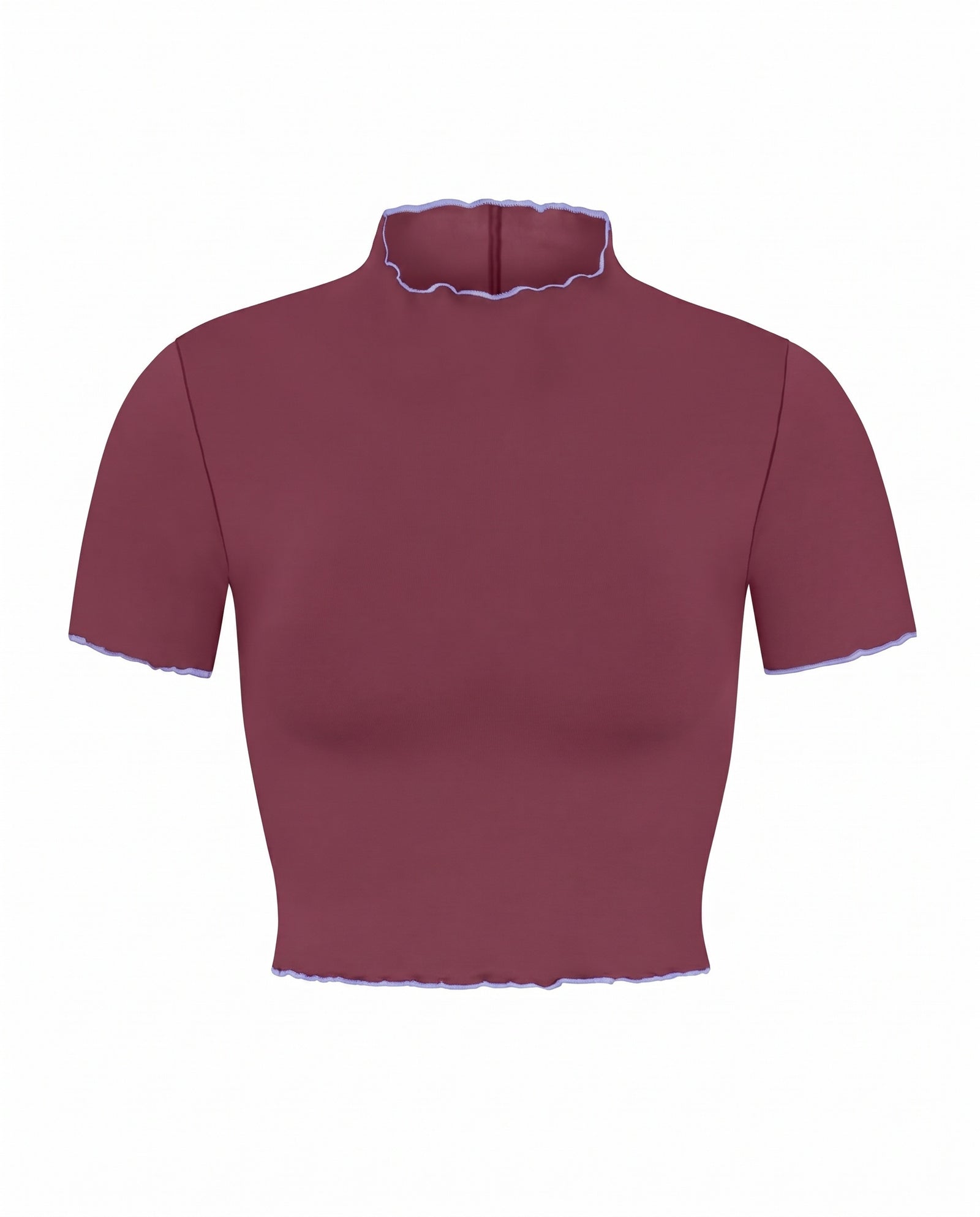Rays SS Top *Wavy - Desert Plum / Riptide
