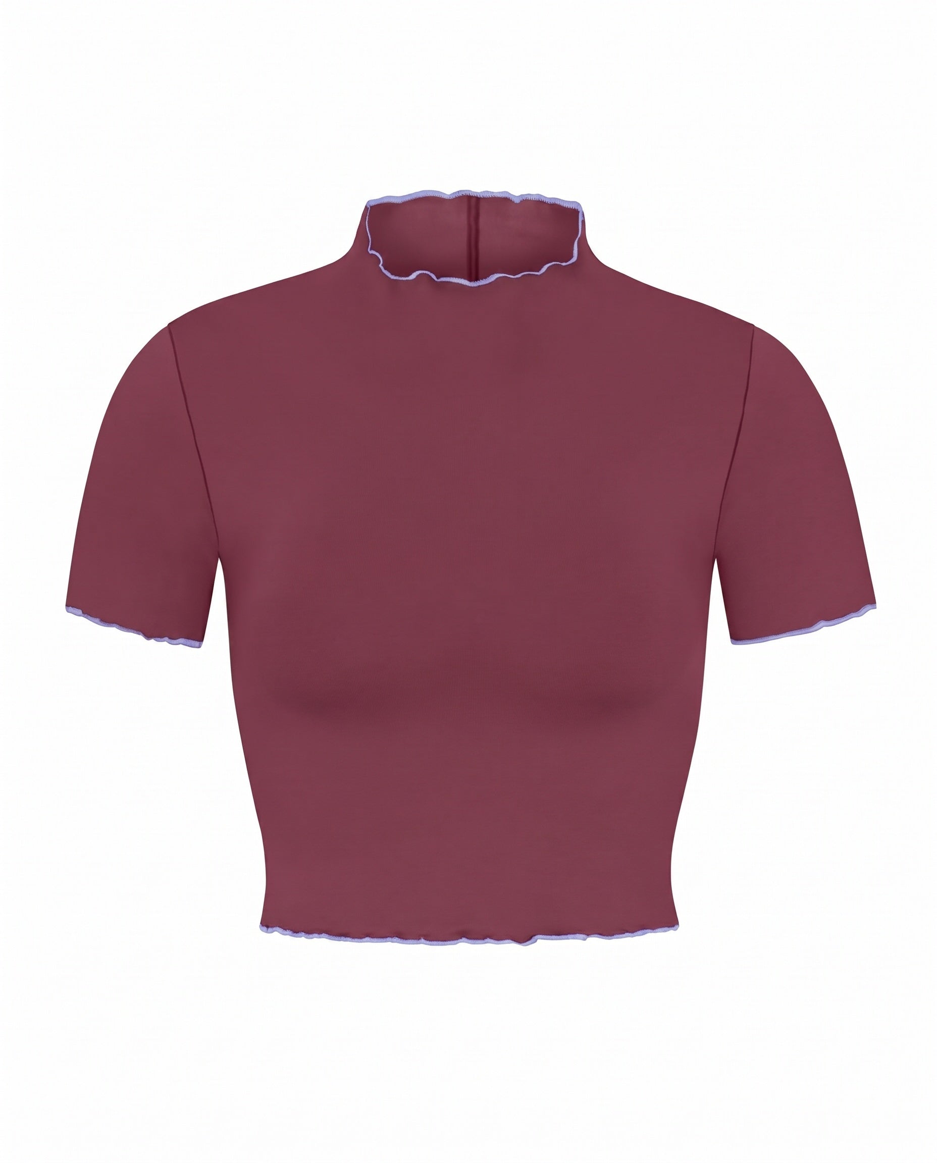 Rays SS Top *Wavy - Desert Plum / Riptide