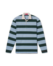 League Shirt - Field Day Stripe: Powder / Ivory / Bottle