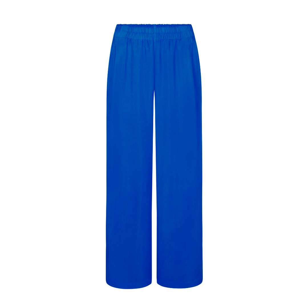 Day Trip Pant - Blue Sport Silk Pant – Left On Friday