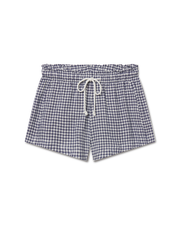 Getaway Short - Gingham: Varsity / Coconut