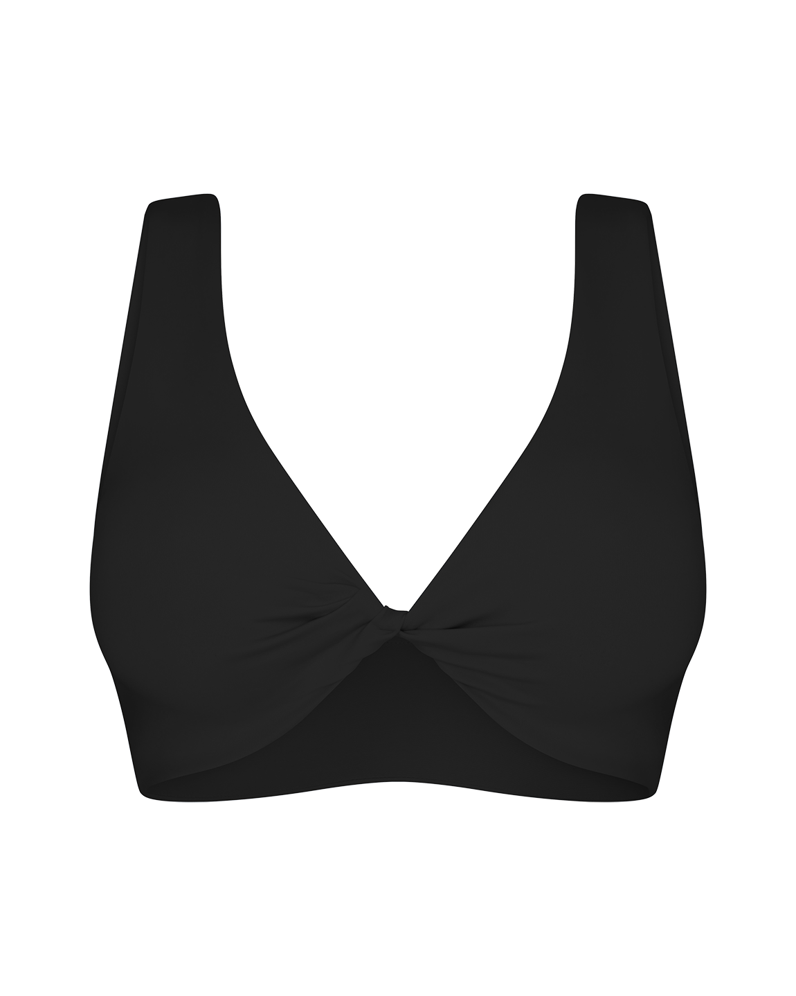 Twisted Plunge Top D - Jet