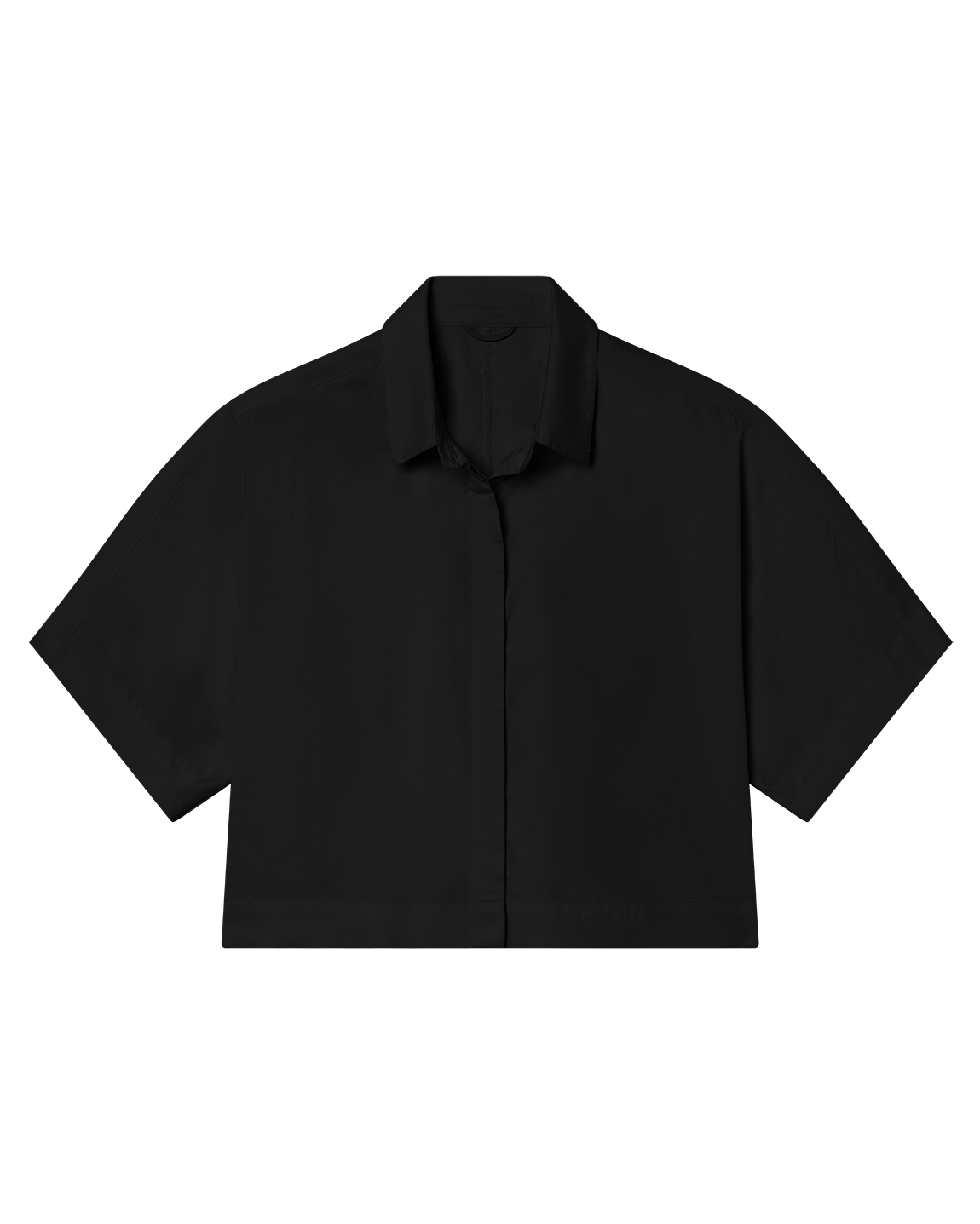 Tour Cropped Shirt - Jet