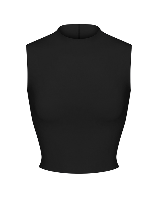 Rays Sleeveless Top - Jet