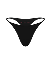 Skinny Dip Thong - Jet