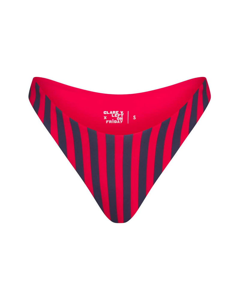 Dip Bottom *Clare V. Collab - Lucky Stripe: Sprint / Sweet Chili Heat / Tropics