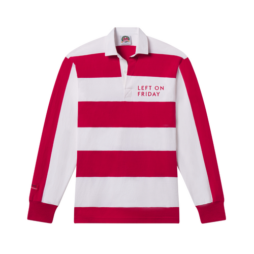 League Shirt - Red / White Stripe