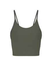 Barre Tank *Rib - Agave