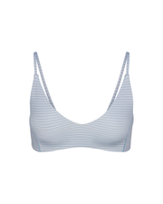 Sunday Top - Splash Stripe Blue Skies / Coconut (Size S)