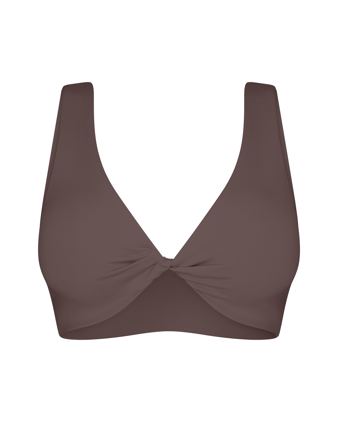 Twisted Plunge Top D - Stormy
