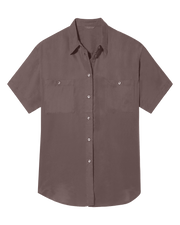 Day Trip Button Down - Stormy