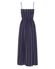 Cabana Maxi Dress - Varsity/Coconut