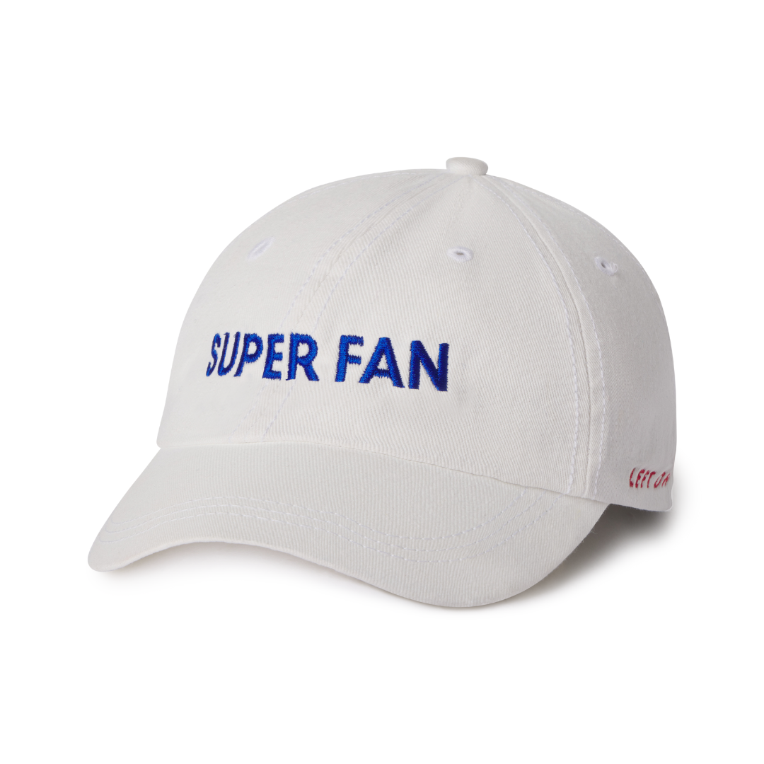 Super Fan Hat - White / Blue