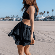 Getaway Dress - Jet - Size S