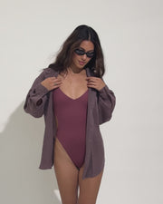 Cutback Suit Desert Plum