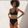 Sunday Top - Jet + Hi Hi Bottom - Jet (Size S)