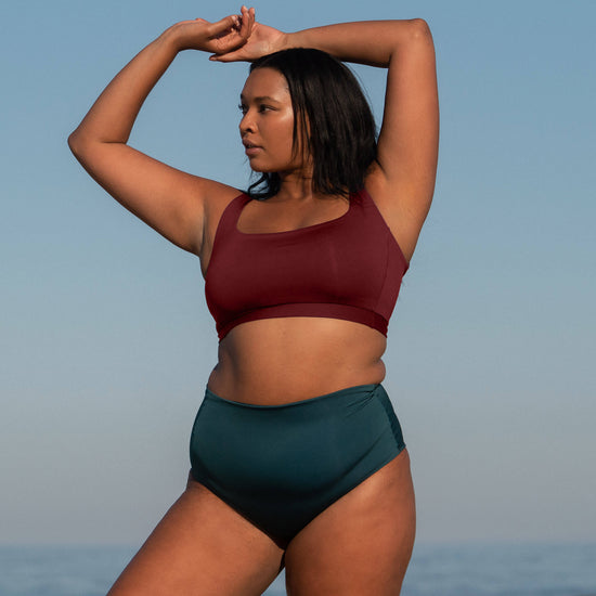 Top Shelf - Jam (Size XL, 36DD) + Hi Tide Bottom - Deep End (Size XXL)