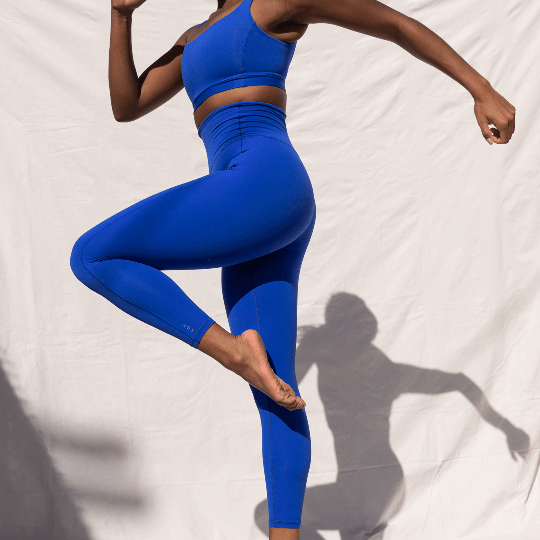 Super Moves Tight - Super Moves Fabric Blue Legging – Left On Friday