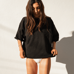 Sports & Rec Sweatshirt - Jet + Hi Hi Bottom - Coconut