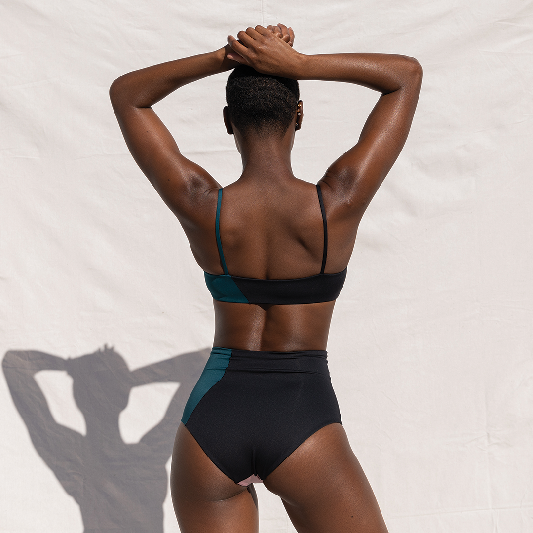 Hi Hi Bottom - High Waisted Bikini Bottom – Left On Friday